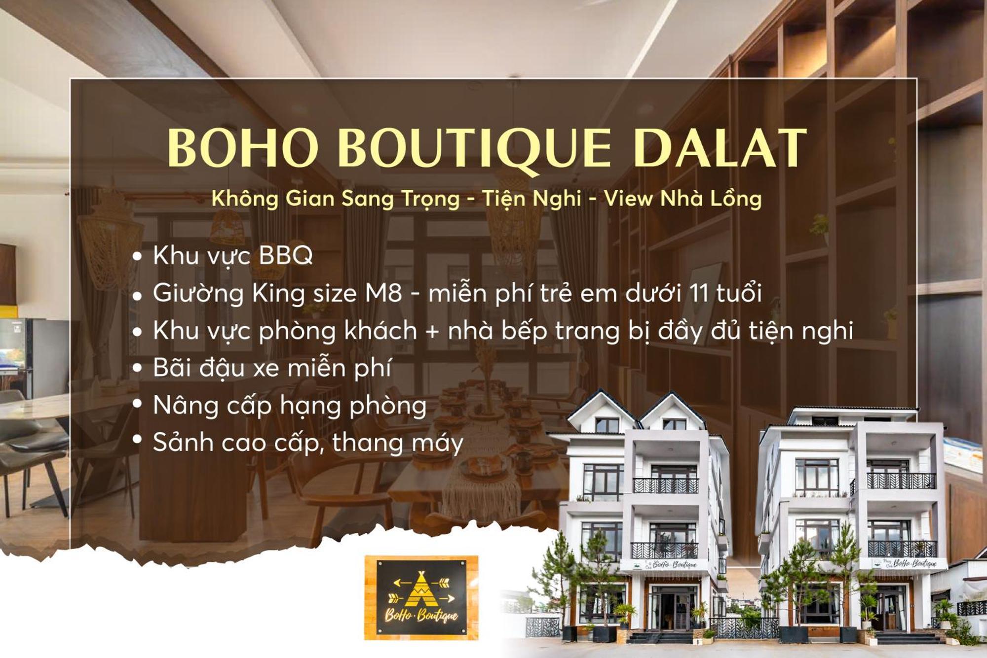 Boho Boutique Da Lat - View Nha Long Lang Man Hotel Luaran gambar
