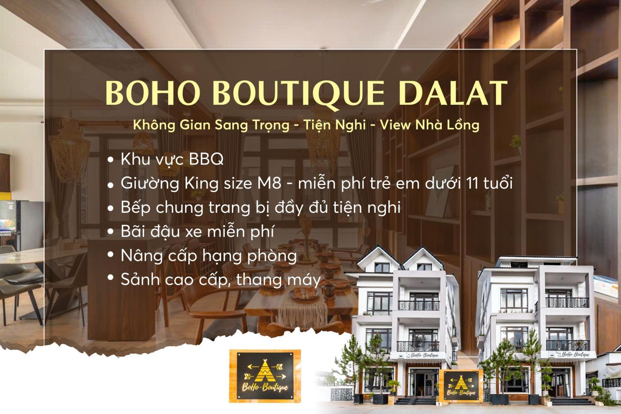 Boho Boutique Da Lat - View Nha Long Lang Man Hotel Luaran gambar
